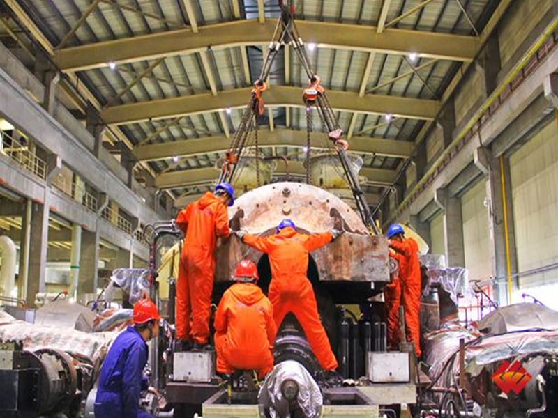 大連開發(fā)區(qū)熱電廠1號660mw機(jī)組扣缸