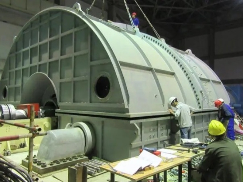 商洛發(fā)電廠1號660MW.機(jī)組扣缸