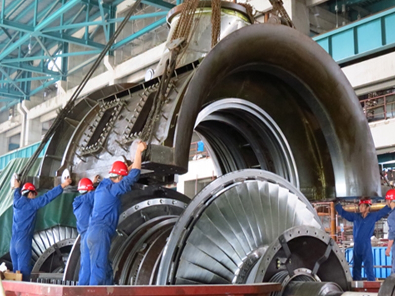 平頂山電廠1號660MW機(jī)組工程扣缸