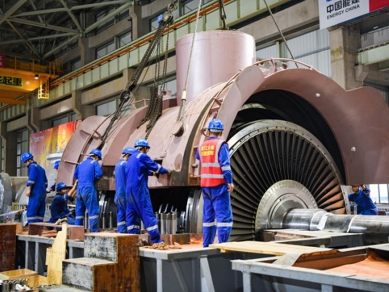 國華信豐電廠2號660MW機(jī)組扣缸